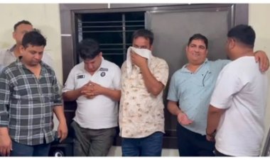 वृंदावन ग्रीन फार्म पर पुलिस की कार्रवाई, जुआ खेलते पकड़े गए 8 आरोपी