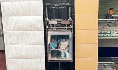 तकनीकी खराबी से लिफ्ट में फंसे अमित चिमनानी, सुरक्षित बाहर निकाले गए