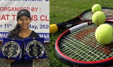 ग्वालियर की बेटी वैदेही ने एशियन जूनियर टेनिस में बढ़ाया देश का मान
