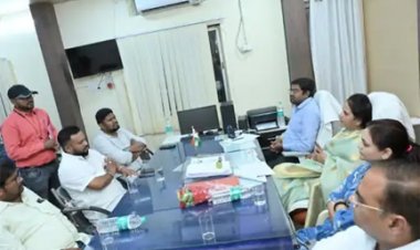 महापौर ने अवैध प्लाटिंग रोकने में लापरवाही पर अधिकारियों को चेताया