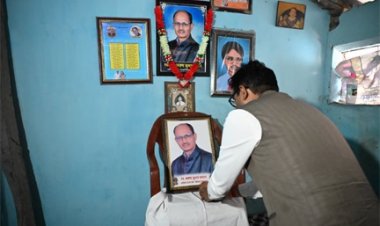 वित्त मंत्री ओपी चौधरी ने दी श्रद्धांजलि श्रवण प्रधान को