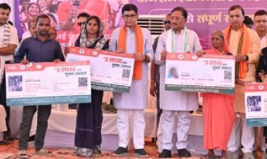 ’सुशासन तिहार का उद्देश्य शासन की योजनाओं का लाभ अंतिम व्यक्ति तक पहुंचाना - मुख्यमंत्री विष्णु देव साय’