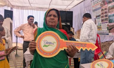 पक्के आशियाने का सपना हुआ पूरा, चौति बाई को मिली पीएम आवास की सौगात