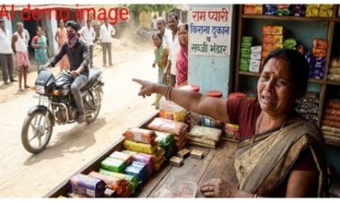 दिनदहाड़े वारदात से दहशत, ग्राहक बनकर आए युवक ने की चेन स्नैचिंग