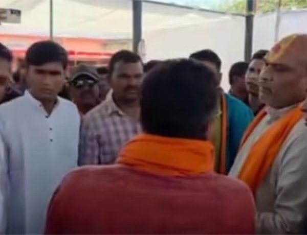 CEO और भाजपा नेता के बीच तीखी बहस, वायरल वीडियो में विधायक की चुप्पी चर्चा में