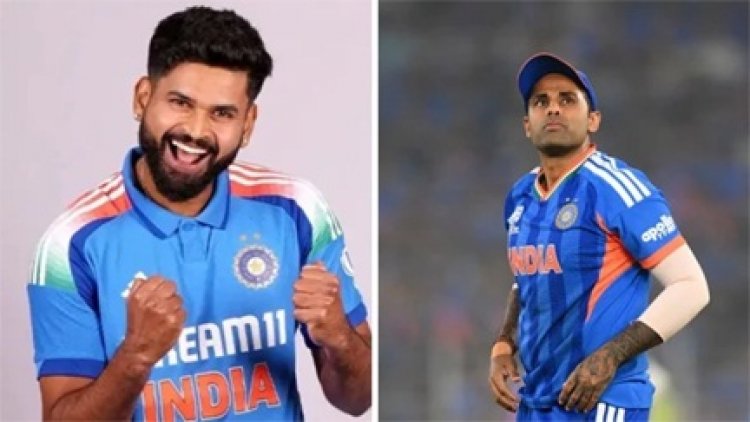 "खराब फॉर्म में सूर्यकुमार, टी20 कप्तानी श्रेयस अय्यर को मिलने की संभावना"