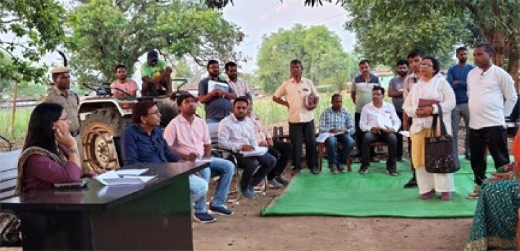 प्रधानमंत्री आवास निर्माण तेजी से पूरा कराने लगी जनचौपाल