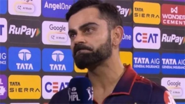 कोहली ने केकेआर के खिलाफ ठोका शतक, मैच के बाद बोले- एक दिन सफर खत्म होगा