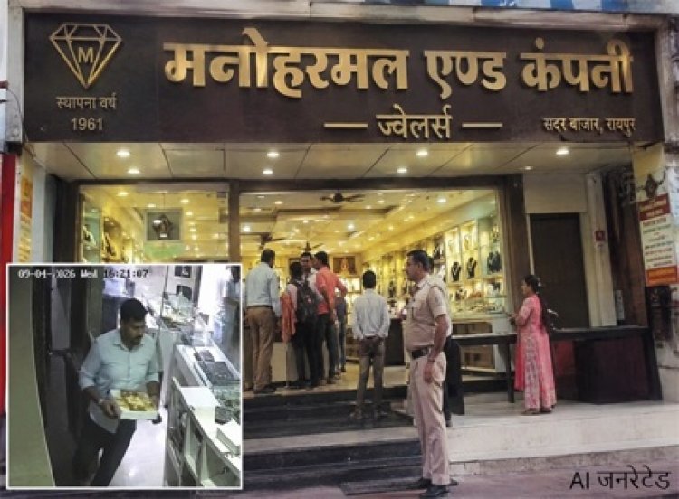 ज्वैलर्स को करोड़ों की चपत, कर्मचारी ने पार किया 2 करोड़ का सोना