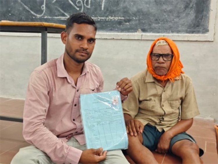 ’सुशासन तिहार में अवधराम के दिव्यांगता प्रमाण पत्र का हुआ त्वरित नवीनीकरण’
