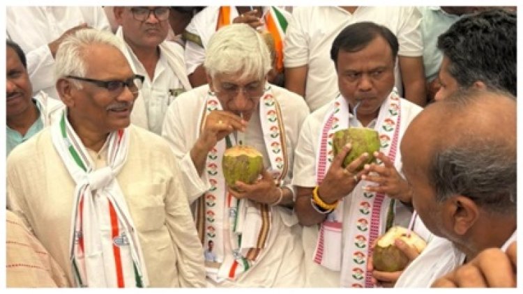 पुलिस-प्रशासन के भरोसे पर टूटा अनशन, टीएस सिंहदेव और दीपक बैज ने आंदोलन समाप्त किया