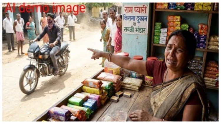 दिनदहाड़े वारदात से दहशत, ग्राहक बनकर आए युवक ने की चेन स्नैचिंग