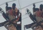 बिजली लाइन पर मरम्मत के दौरान बड़ा हादसा, गंभीर हालत में सिम्स में भर्ती कर्मी