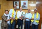 राज्यपाल डेका से अखिल भारतीय गोंड़वाना गोंड़ महासभा के पदाधिकारियों ने की सौजन्य भेंट