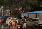 रायपुर स्टेशन के बाहर महिला पर हमला, VIDEO वायरल