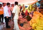 मर्दापाल के साप्ताहिक बाजार में अचानक पहुंचे उप मुख्यमंत्री विजय शर्मा