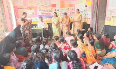 बेटी बचाओ बेटी पढ़ाओ अंतर्गत बलौदा के ग्राम पंचायत चारपारा में विशेष कार्यक्रम आयोजित