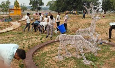 विश्व पर्यावरण दिवस पर वेस्ट पार्क में गूंजा हरित संदेश