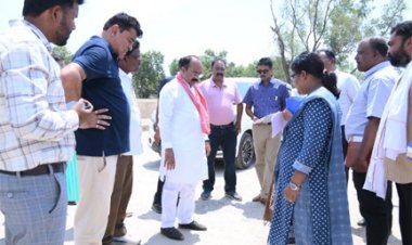 उप मुख्यमंत्री अरुण साव के बस्तर प्रवास का दूसरा दिन : मिशन अमृत, राष्ट्रीय राजमार्ग और तालाब सौंदर्यीकरण कार्यों का किया निरीक्षण