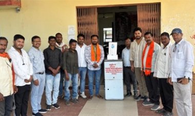 मंत्री लक्ष्मी राजवाड़े की पहल से लटोरी तहसील में स्थापित हुआ वाटर फिल्टर