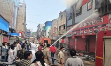 राजधानी में बड़ा अग्निकांड, फायर ब्रिगेड की त्वरित कार्रवाई
