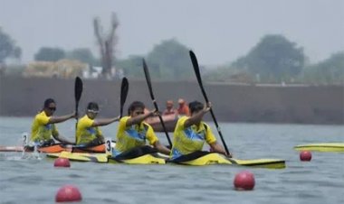 "कयाकिंग-कैनोइंग में छत्तीसगढ़ की मजबूत दावेदारी, ओवरऑल रेस में दूसरे स्थान पर"
