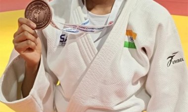 राष्ट्रीय जूडो प्रतियोगिता में कोंडागांव की बेटी हेमबती ने जीता कांस्य पदक