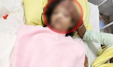 अतिक्रमण विरोध के बीच बच्ची ने पिया फिनाइल