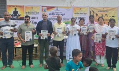 योग आत्मा को परमात्मा से जोड़ने का मार्ग: ग्राम सखौली में अंतर्राष्ट्रीय योग दिवस पर विशेष जनजागरूकता कार्यक्रम आयोजित