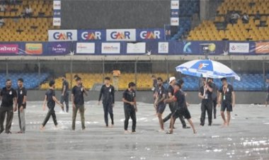बारिश बनी बाधा, रीवा-चंबल मैच रद्द