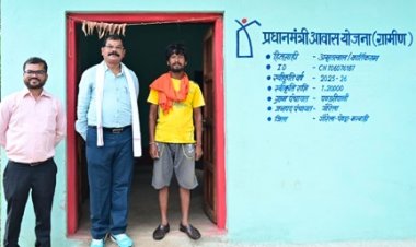 मुख्यमंत्री विष्णु देव साय के सुशासन में साकार हो रहे गरीबों के सपने, प्रधानमंत्री आवास योजना से अमृतलाल के परिवार को मिला सम्मानपूर्ण जीवन