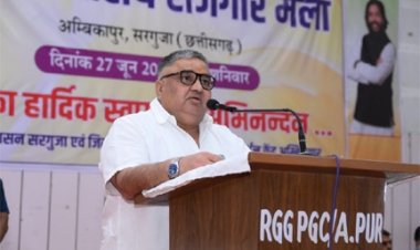 संभाग स्तरीय रोजगार मेले में युवाओं का बढ़ाया उत्साह, मंत्री राजेश अग्रवाल बोलेकृ प्रतिभा और कौशल को मिलेगा बेहतर अवसर
