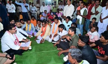 किसकोड़ो, जहां कभी लगती थी नक्सलियों की चौपाल, वहीं उप मुख्यमंत्री शर्मा ने लगाई जनचौपाल