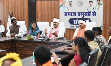 नक्सल मुक्त बस्तर के नव निर्माण में समाज निभाए अग्रणी भूमिका : उप मुख्यमंत्री विजय शर्मा