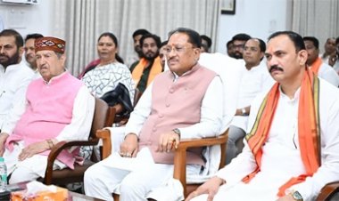 जनभागीदारी और जनप्रेरणा का सशक्त माध्यम बना 'मन की बात' : मुख्यमंत्री विष्णु देव साय