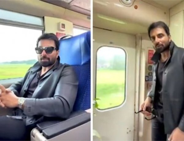 वंदे भारत में सोनू सूद का सफर, छिड़ी VIP बनाम आम आदमी बहस