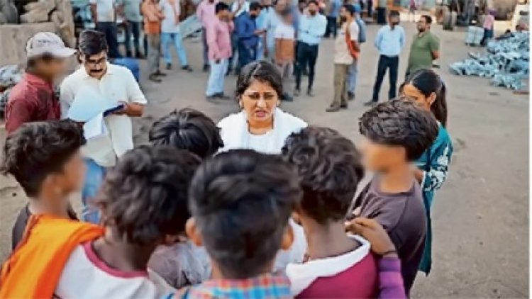 "बाल श्रम पर बड़ा प्रहार: रायपुर-बिलासपुर से 20 बच्चों का रेस्क्यू"