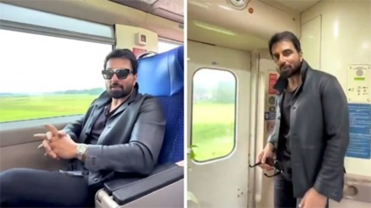 वंदे भारत में सोनू सूद का सफर, छिड़ी VIP बनाम आम आदमी बहस