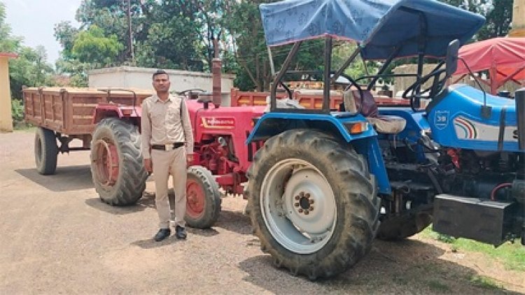 अवैध खनिज कारोबार पर सरकार का प्रहार, एक सप्ताह में 8 वाहन जप्त