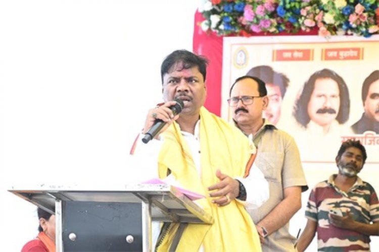 आदिवासी समाज के सशक्त नेतृत्व और शिक्षा से नए छत्तीसगढ़ का निर्माण हो रहा है: मंत्री केदार कश्यप