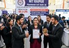 NIT रायपुर के छात्रों पर कंपनियों की बड़ी दांव