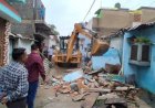 रायपुर में अतिक्रमण पर बड़ी कार्रवाई