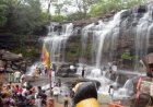 रायपुर के पास झरनों का मानसूनी जादू