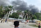 बायलर फटते ही धधकी फैक्ट्री, मजदूरों ने बचाई जान