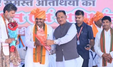 मुख्यमंत्री विष्णुदेव साय ने बम्हनीडीह के विकास की नई यात्रा का किया शुभारंभ