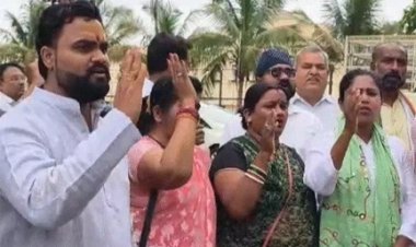रामगोपाल गिरफ्तारी के विरोध में कांग्रेस का हल्लाबोल