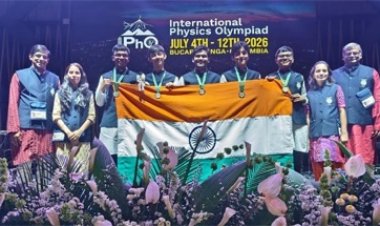 वित्त मंत्री ओपी चौधरी ने अंतरराष्ट्रीय भौतिकी ओलंपियाड 2026 के स्वर्ण पदक विजेताओं को दी बधाई