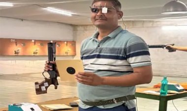 शूटिंग स्पर्धा के लिए निरीक्षक वैभव मिश्रा को मौका