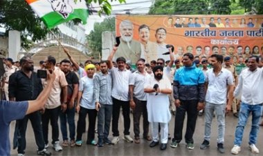 रायपुर में विरोध प्रदर्शन के दौरान हंगामा, केस दर्ज