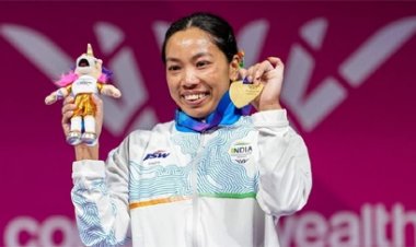 वित्त मंत्री ओपी चौधरी ने राष्ट्रमंडल खेल 2026 में स्वर्ण पदक विजेता मीराबाई चानू को दी बधाई